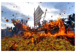 Upacara Bakar Tongkang Bagansiapiapi