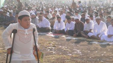 muhsin budiono : Anak salat Id