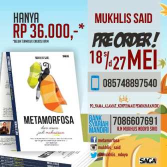 Metamorfosa Mukhlis Ndoyo Said